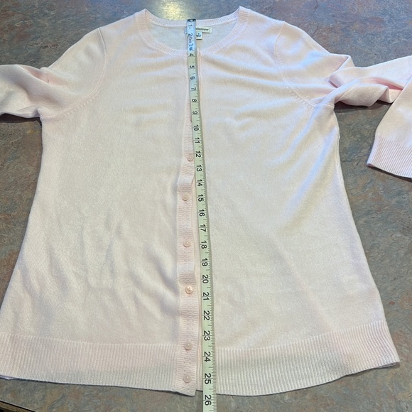 EUC Croft & Barrow Pink Cardigan - Picture 10 of 11